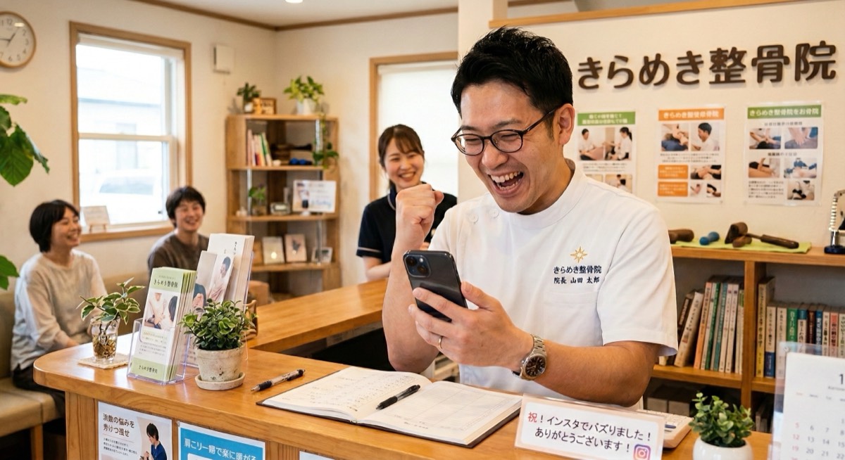 Instagramでバズる治療院